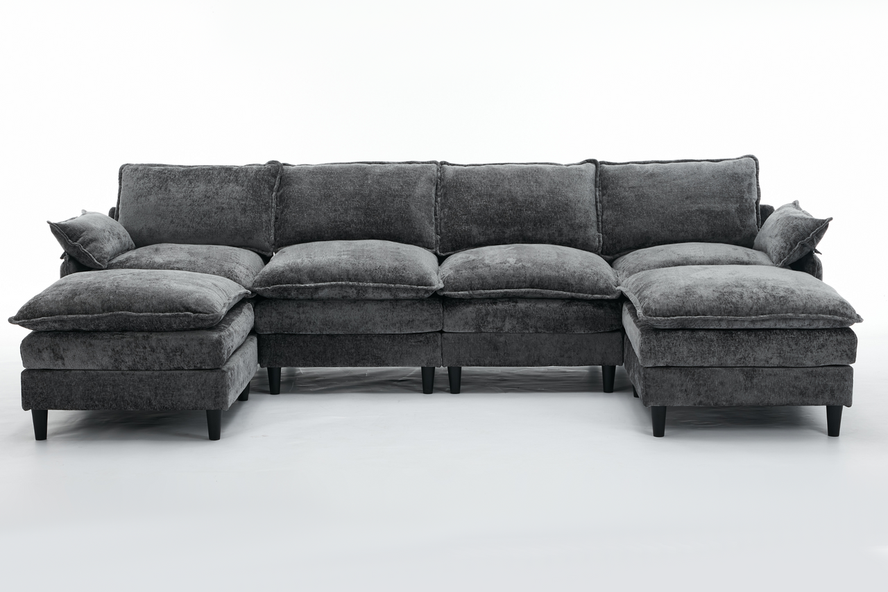 QUORVEX 121" Sectional Sofa