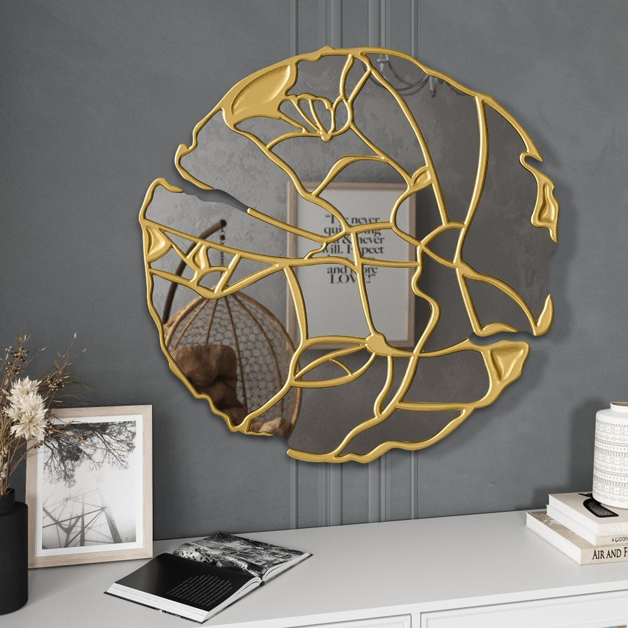 AURORA 40" Wall Mirror