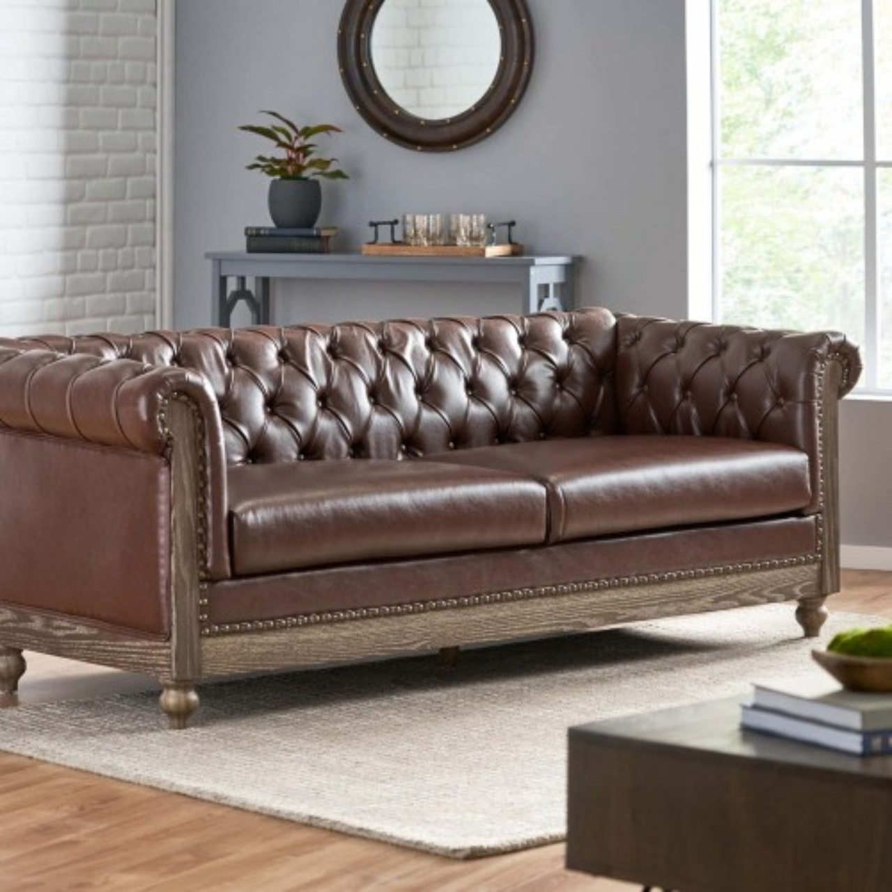 SOLIS 79" Chesterfield Sofa
