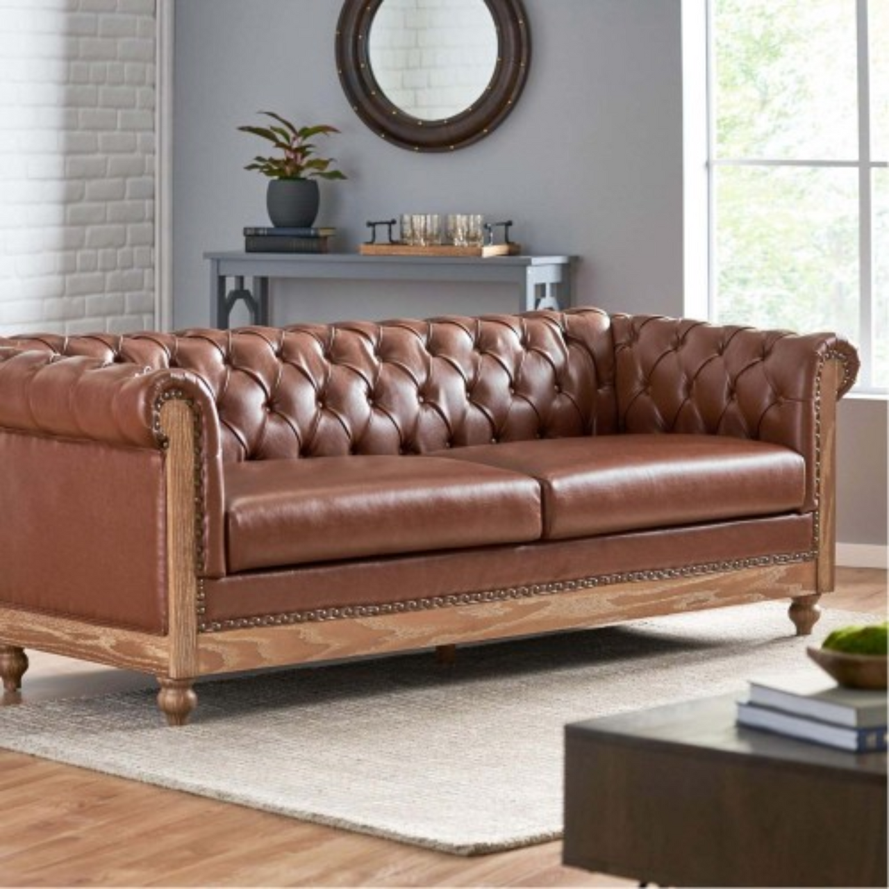 SOLIS 79" Chesterfield Sofa