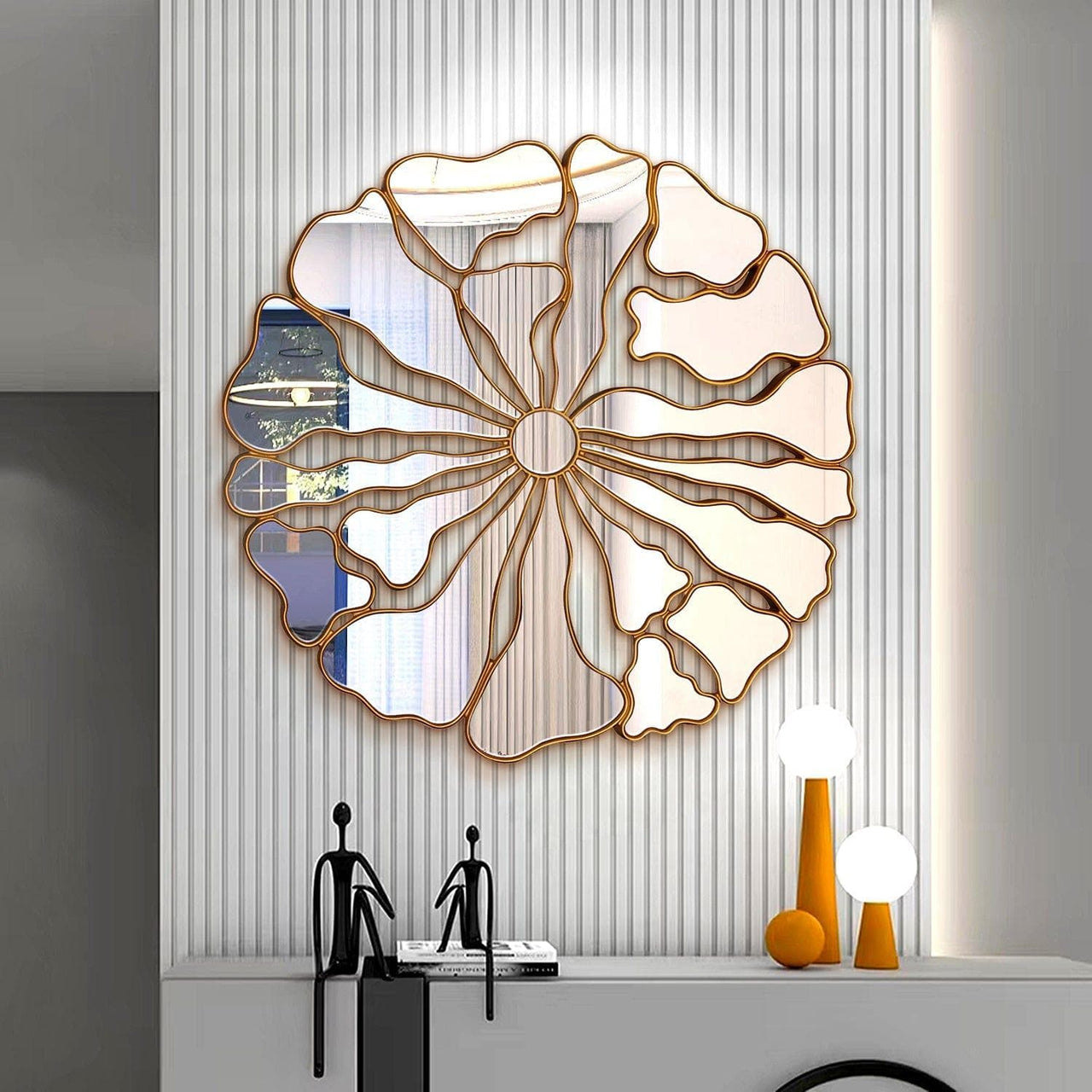 NYX 36" Round Wall Mirror