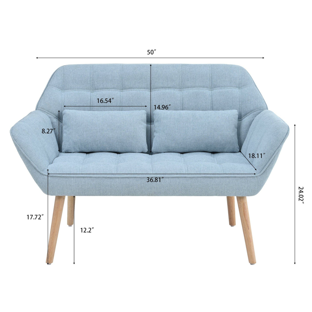 SKYLINE 50" Loveseat