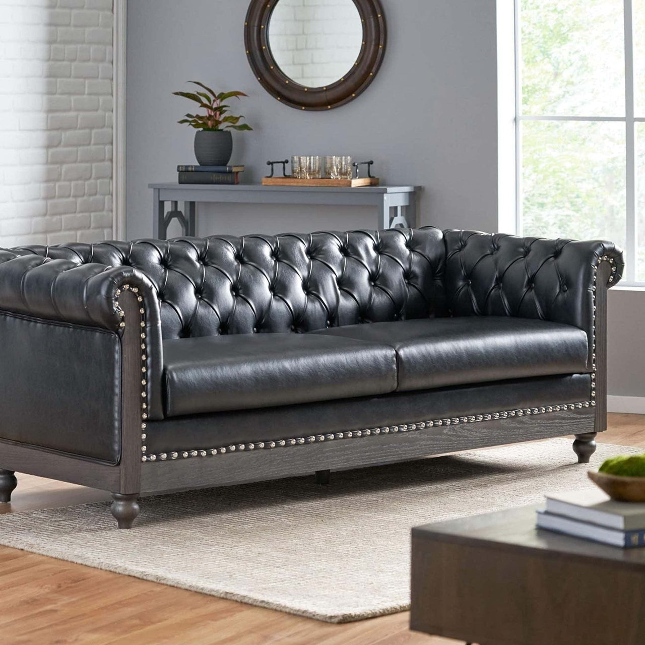 SOLIS 79" Chesterfield Sofa