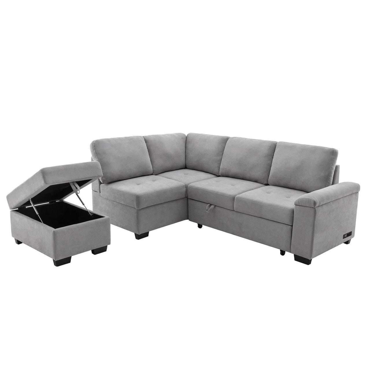 TYCHO 85" Sectional Sofa Bed