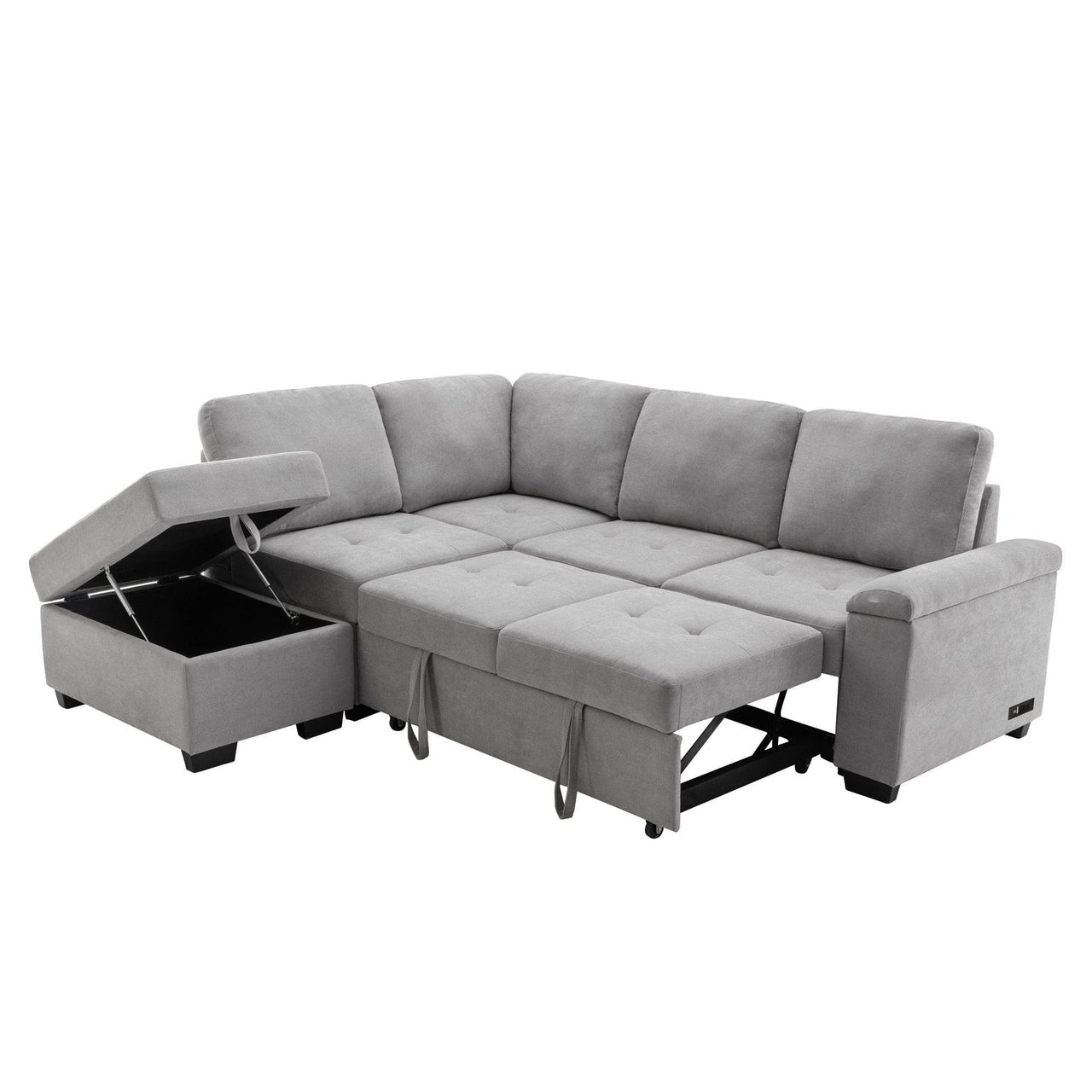 TYCHO 85" Sectional Sofa Bed