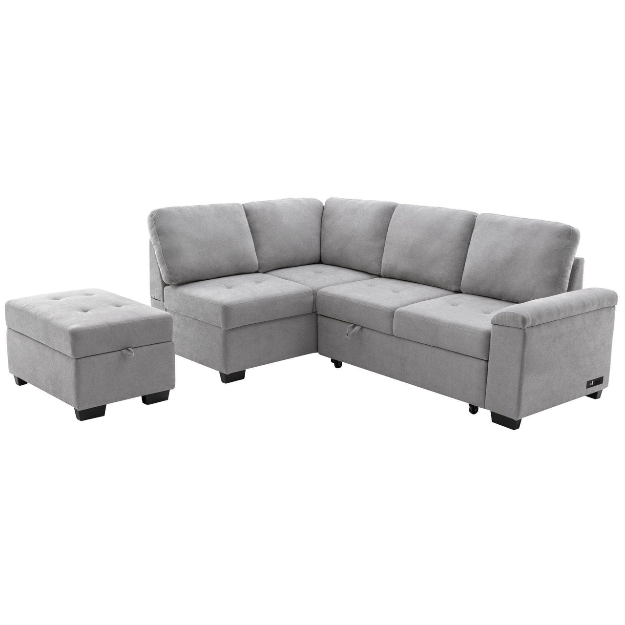 TYCHO 85" Sectional Sofa Bed