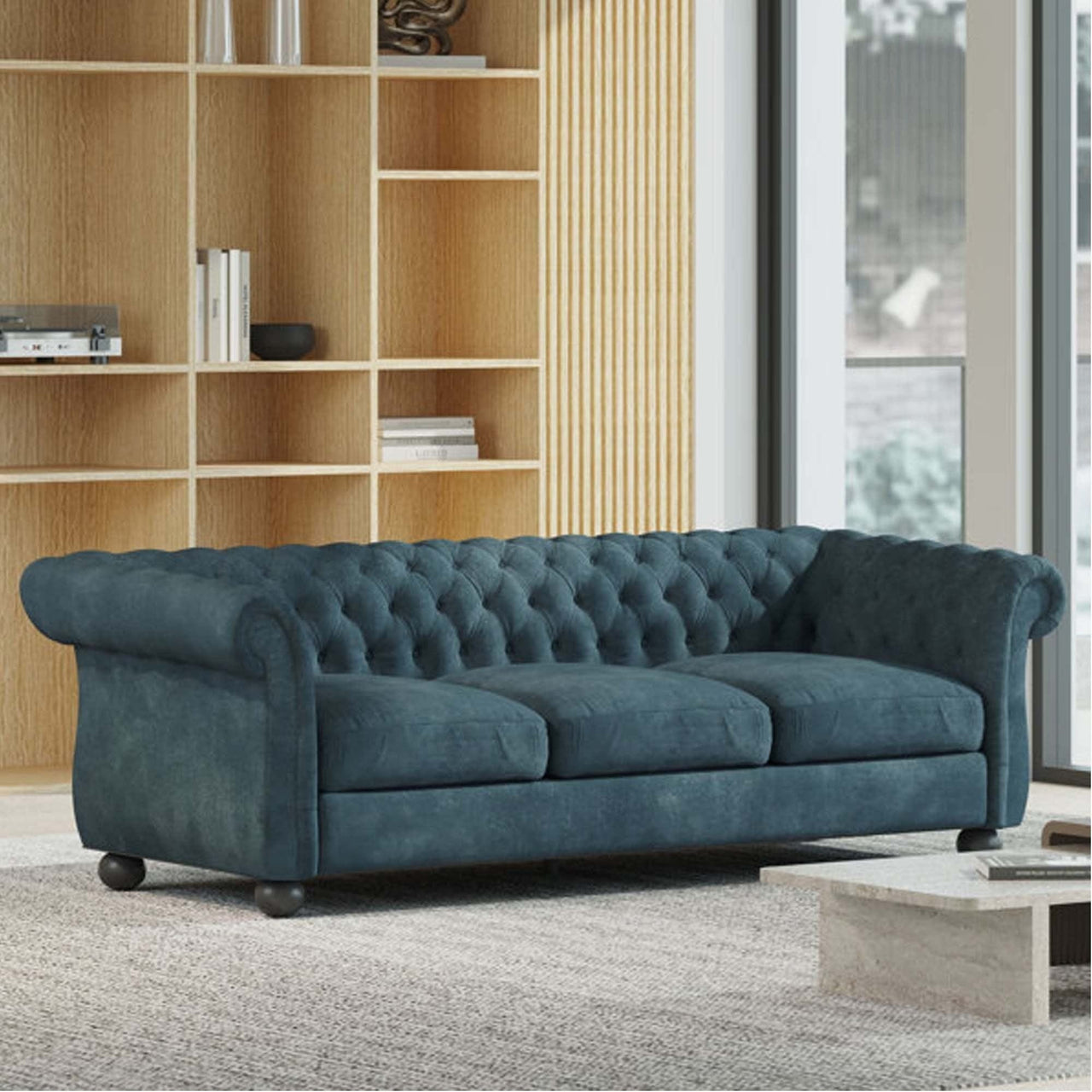 VEGA 85" Vintage Sofa
