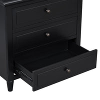Thumbnail for U_STYLE 3-Drawer Nightstand Storage Wood Cabinet (As Same As WF297663AAB)
