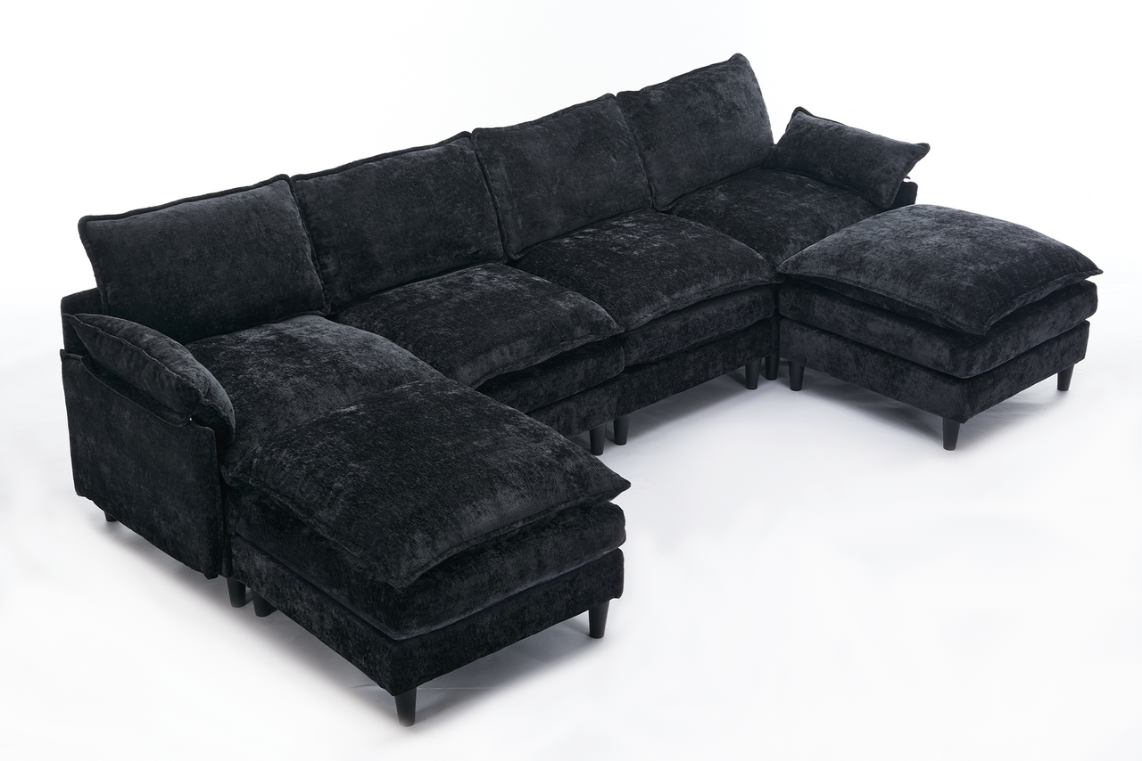 QUORVEX 121" Sectional Sofa