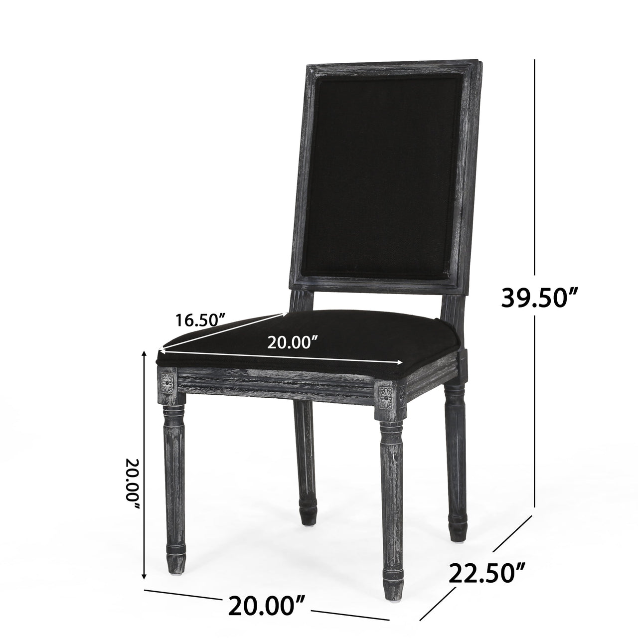 RYNOVA 20" Dining Chair Set of 2