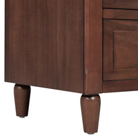 Thumbnail for U_STYLE Embrace sophisticated organization with a contemporary bedside cabinet featuring three robust drawers, offering ample space to store personal items and simplify your daily routine.