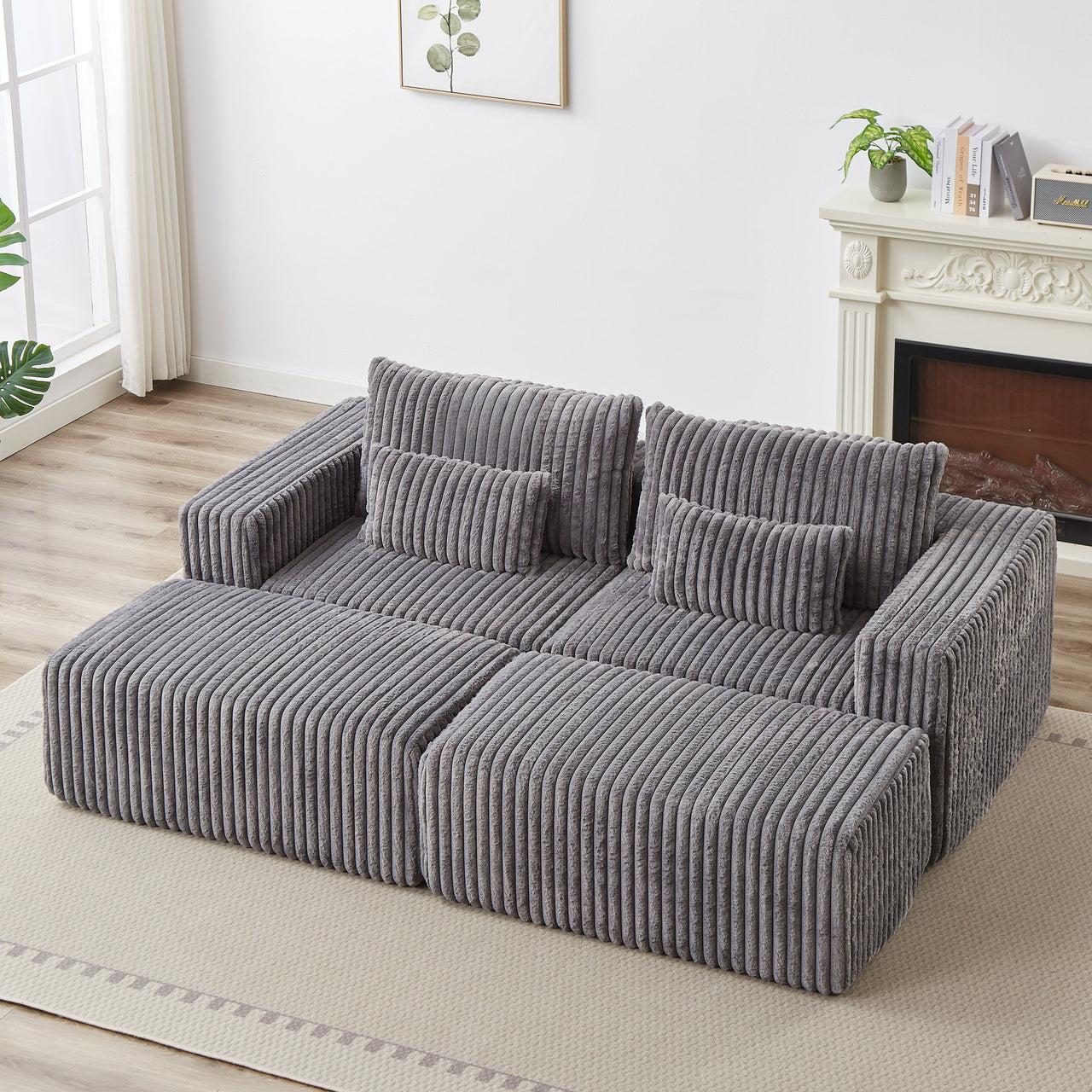 OPHELIA 87" Oversized Loveseat