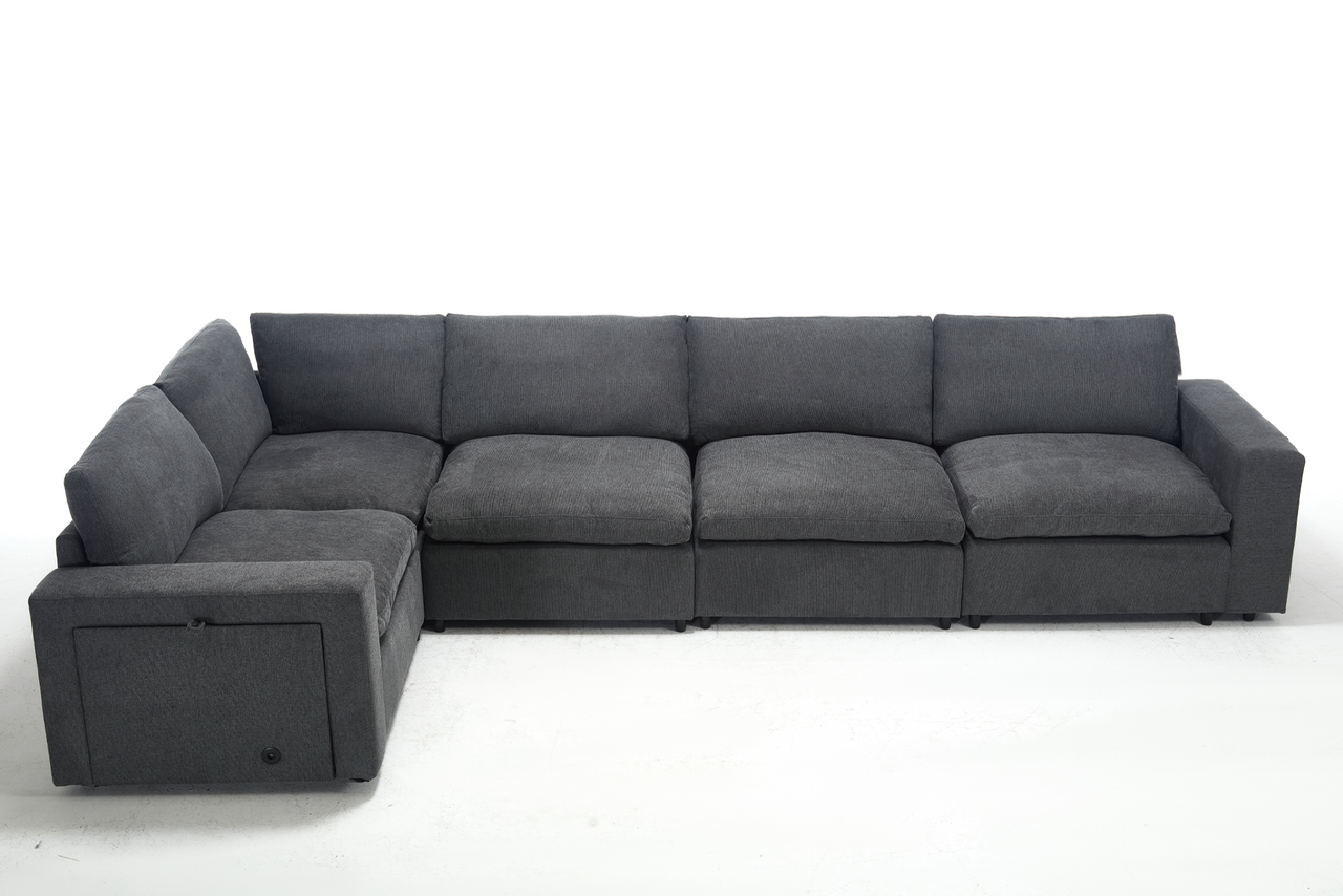 TOVRIX 141" Sectional Sofa