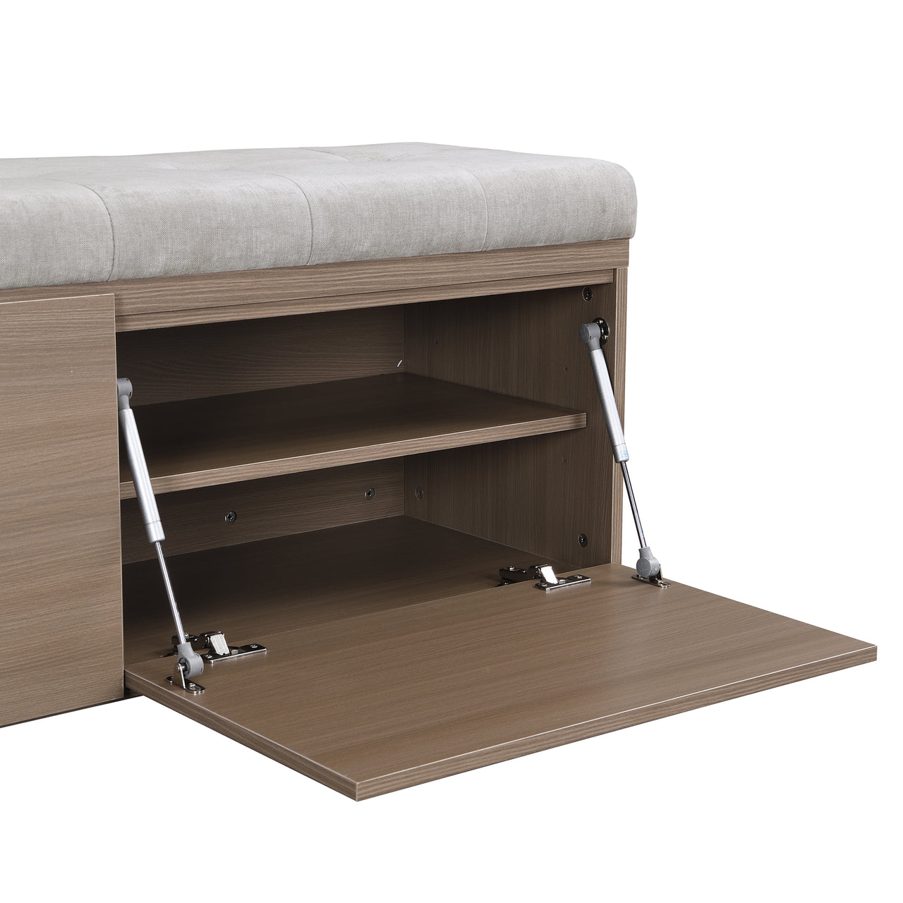 PEREGRINE 49" Shoe Storage Bench