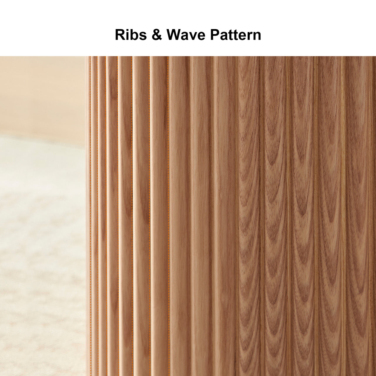 RHEA 18" Fluted Side Table