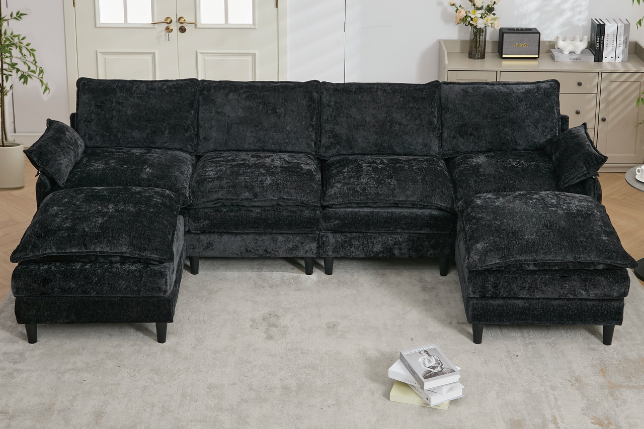 QUORVEX 121" Sectional Sofa