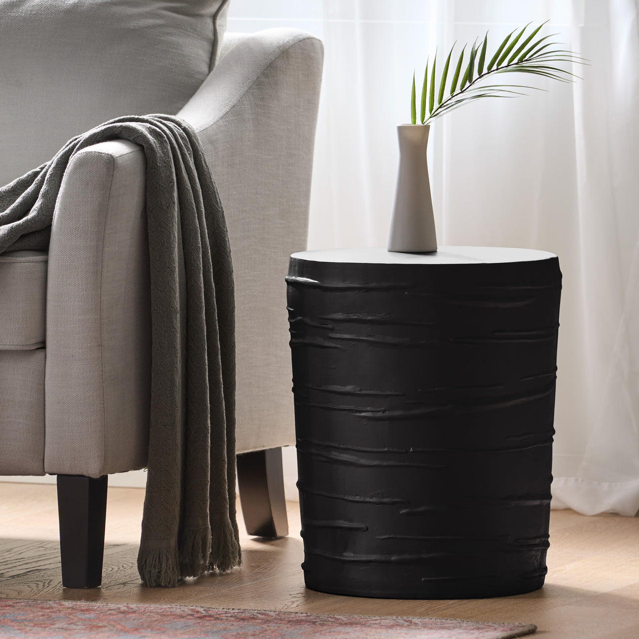 ZORVEXI 16" Outdoor Side Table