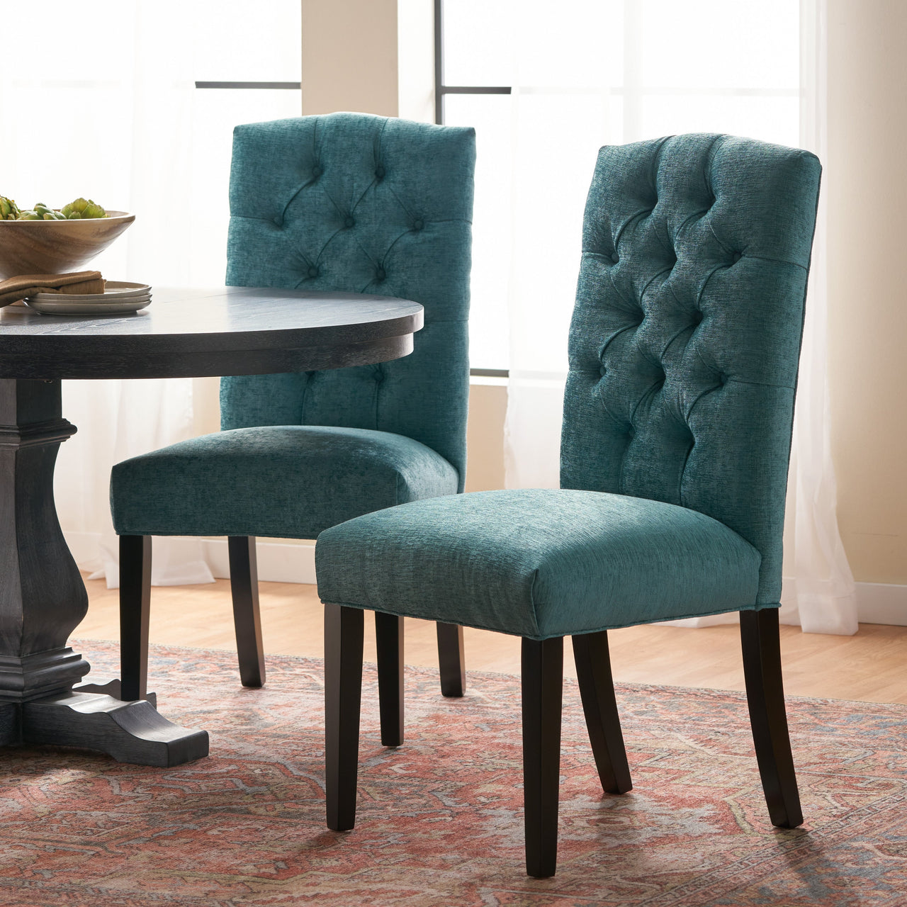 QINTEX 21" Dining Chair Set Of 2