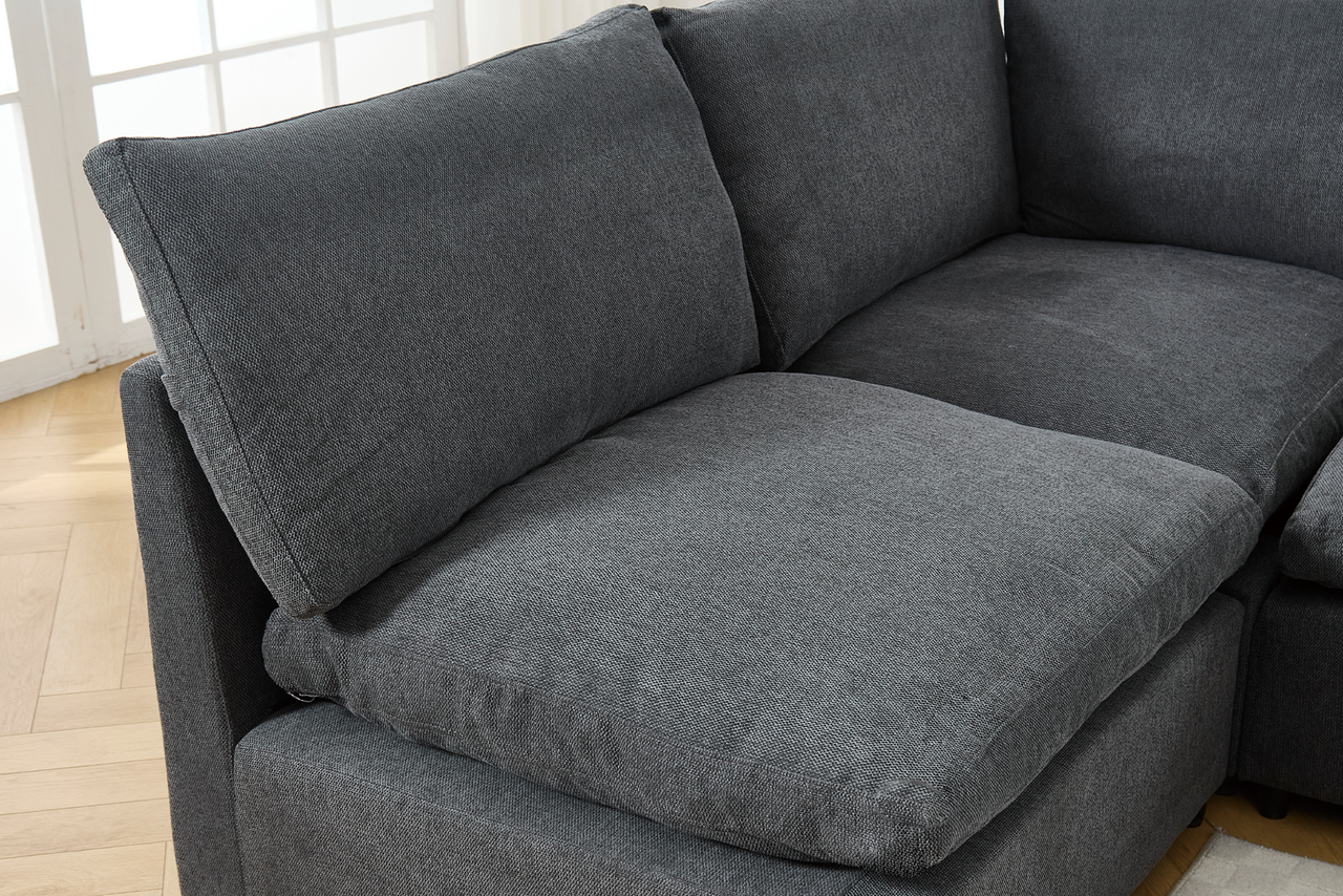 TOVRIX 141" Sectional Sofa