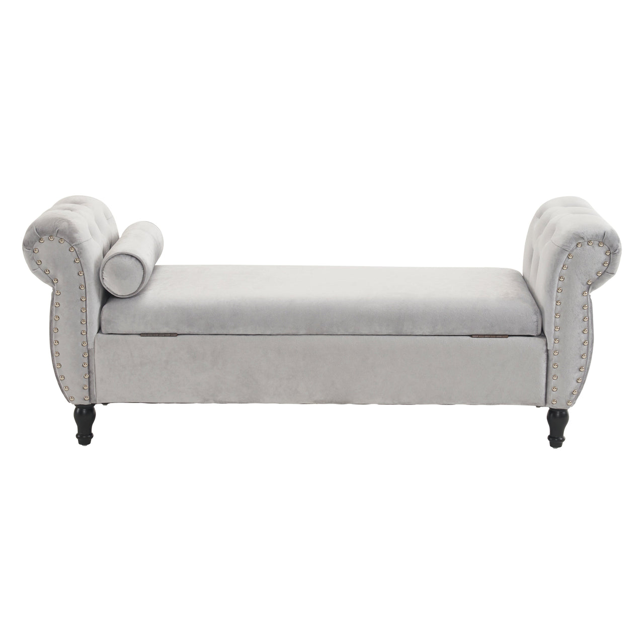 SOLENNE 51" Storage Ottoman