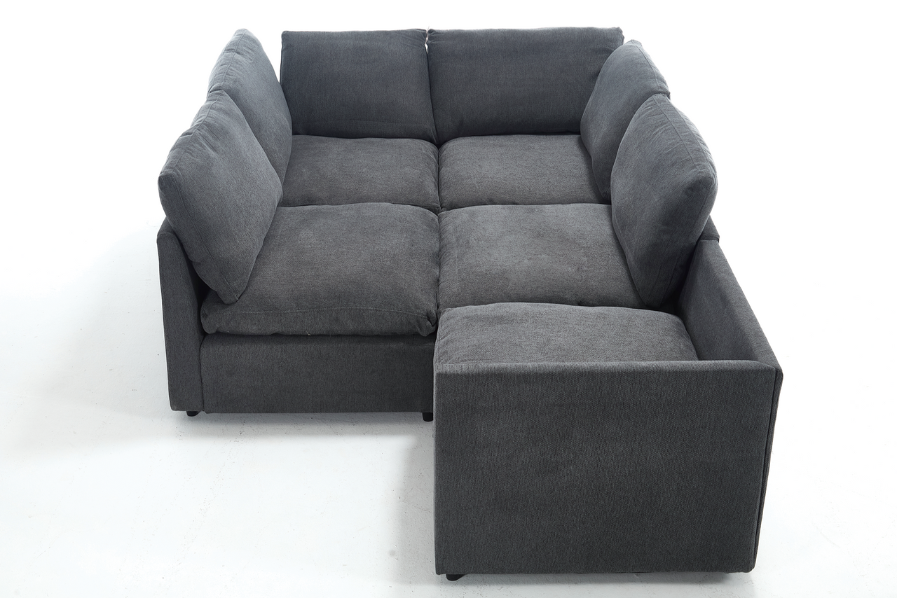 TOVRIX 141" Sectional Sofa