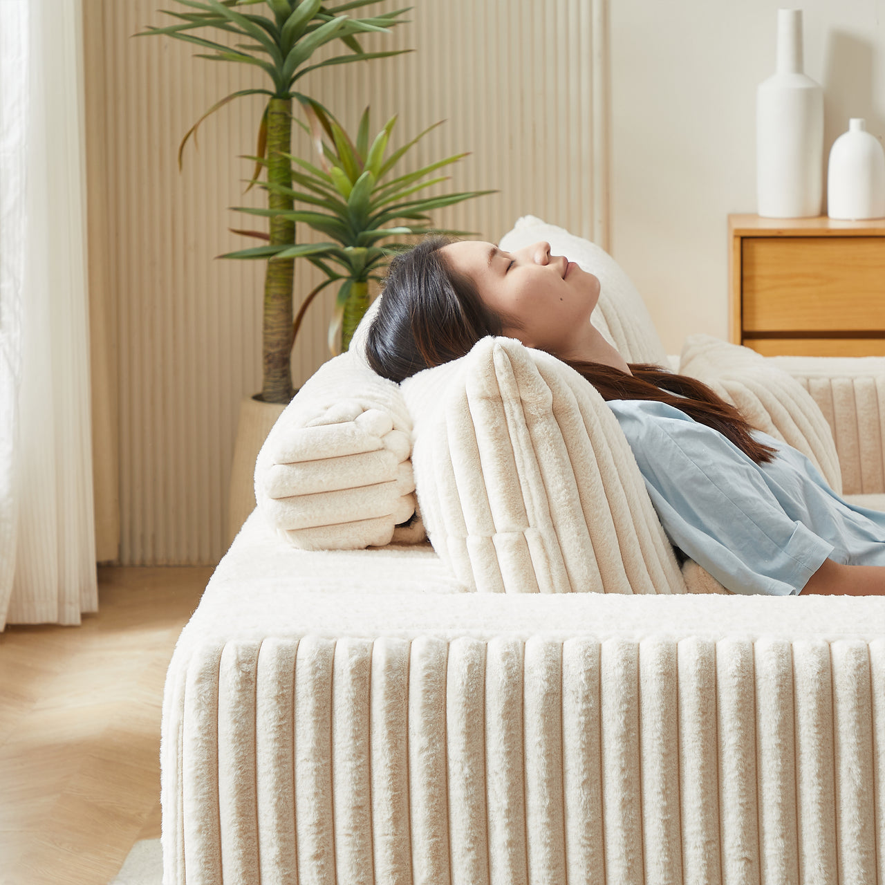 OPHELIA 87" Oversized Loveseat