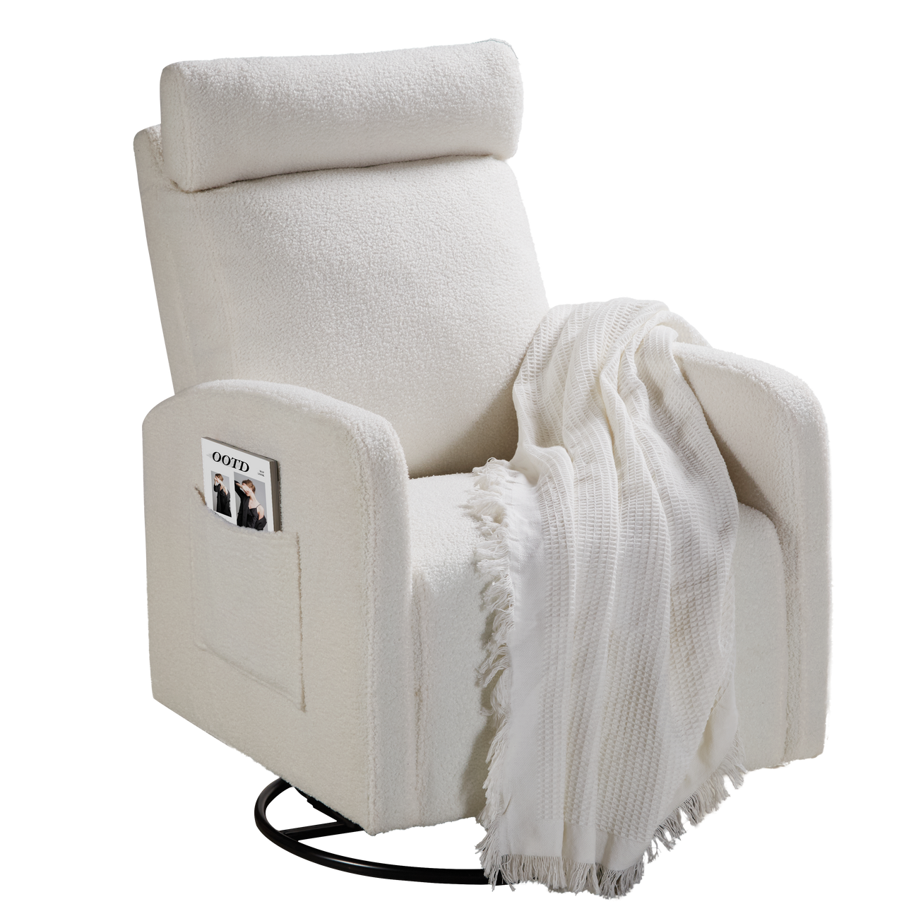 RHEA 36" Swivel Recliner Chair