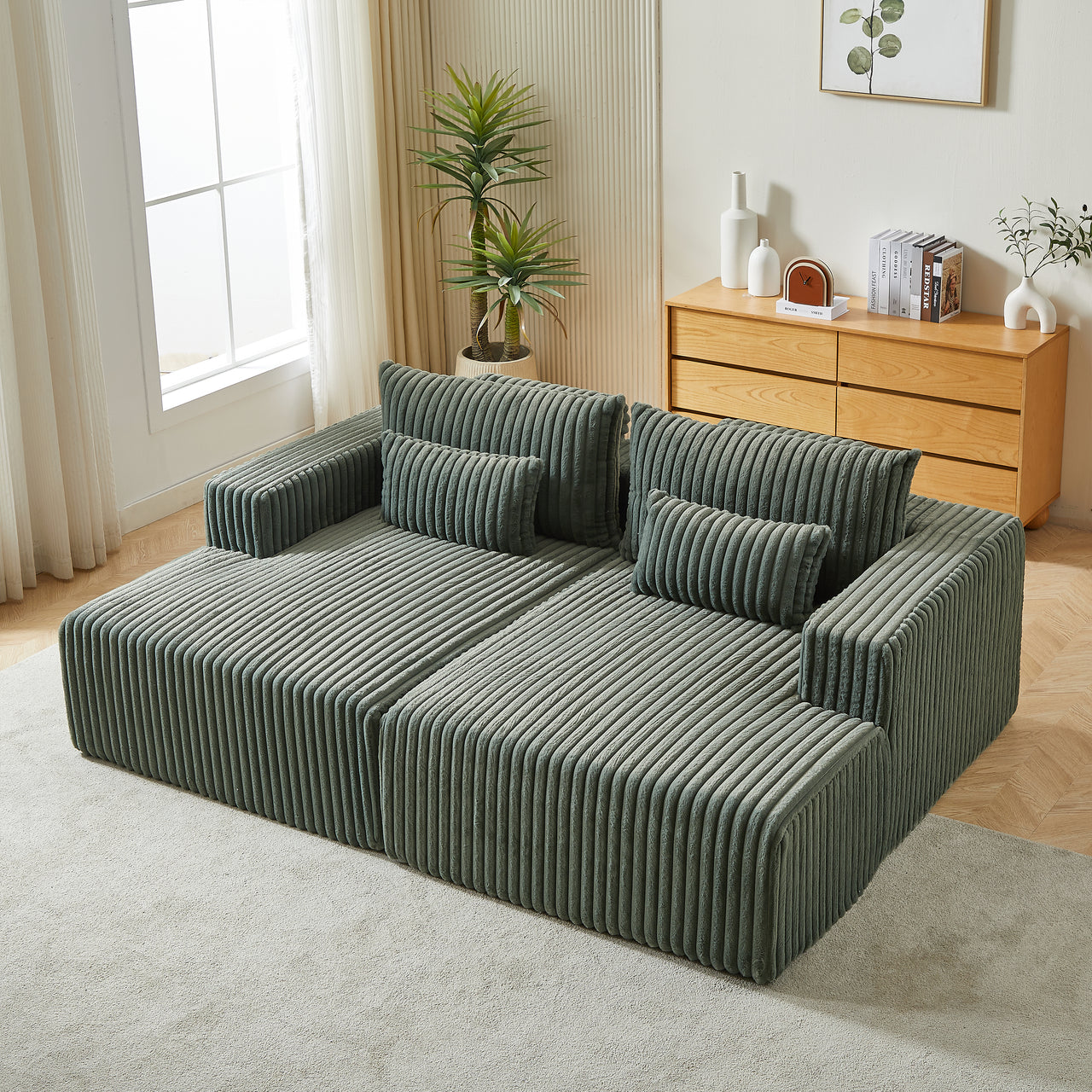 OPHELIA 87" Oversized Loveseat