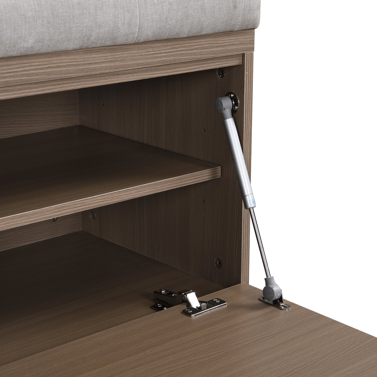 PEREGRINE 49" Shoe Storage Bench