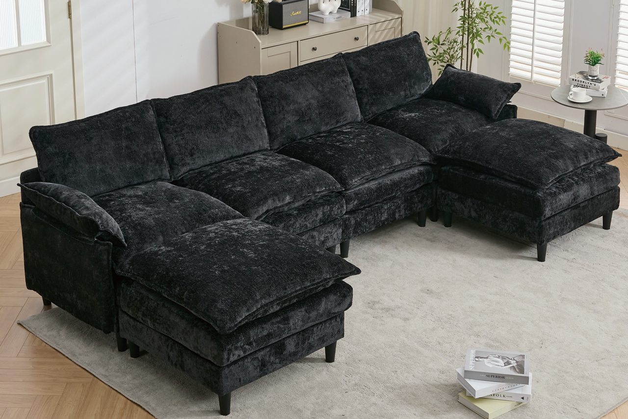 QUORVEX 121" Sectional Sofa