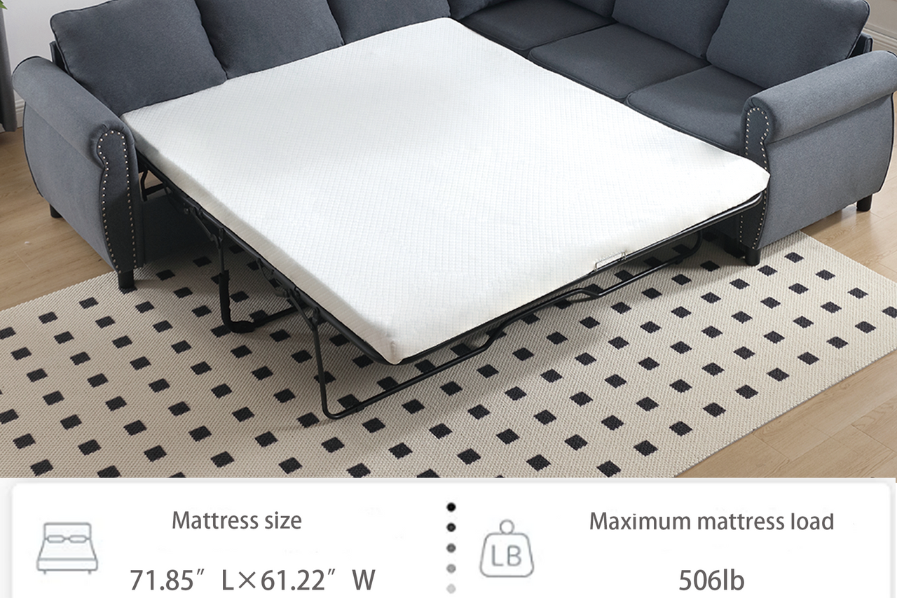 TREVIXA 104" Sectional Sofa