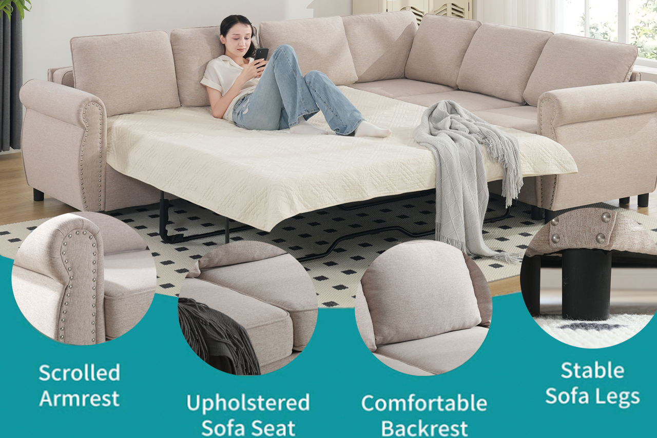 TREVIXA 104" Sectional Sofa