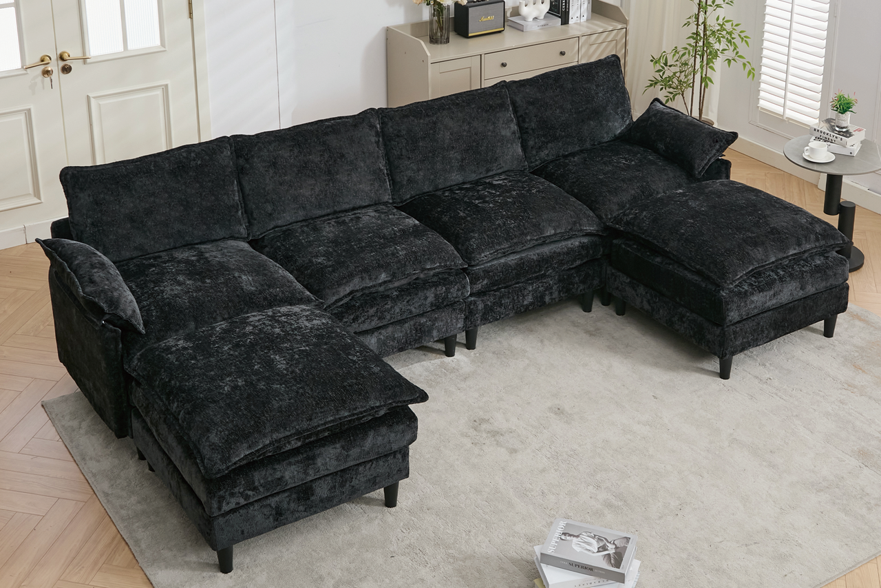 QUORVEX 121" Sectional Sofa
