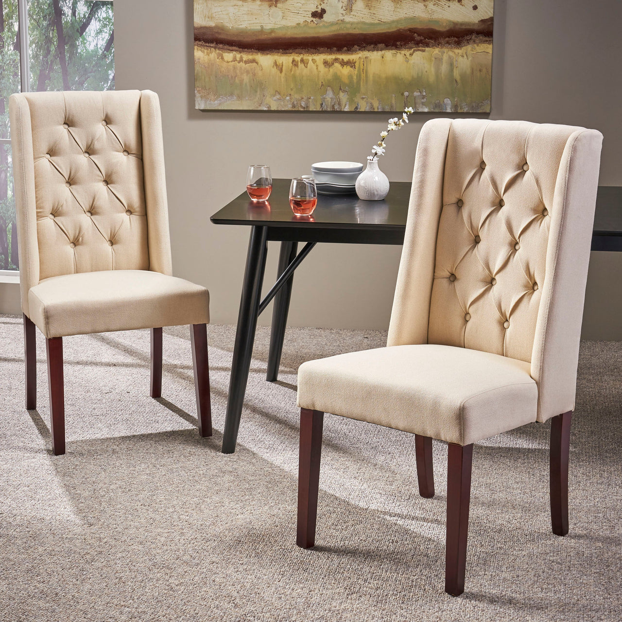 QUORIX 21" Dining Chair Set