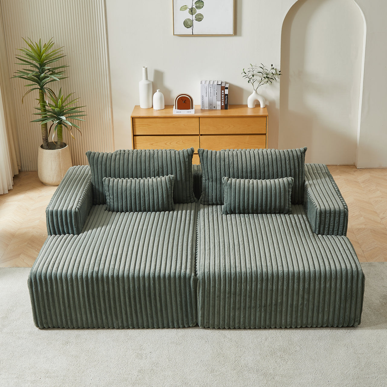 OPHELIA 87" Oversized Loveseat