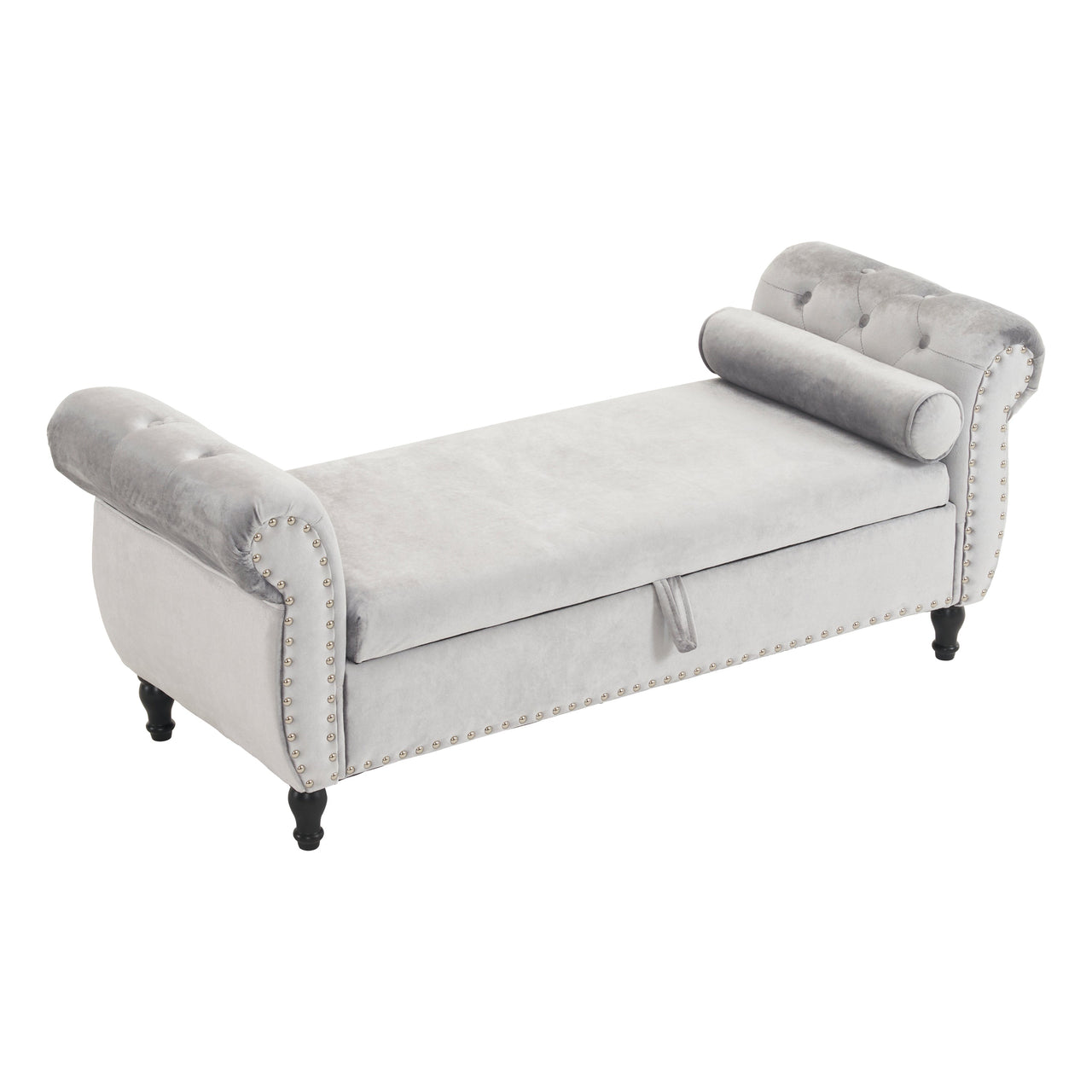 SOLENNE 51" Storage Ottoman