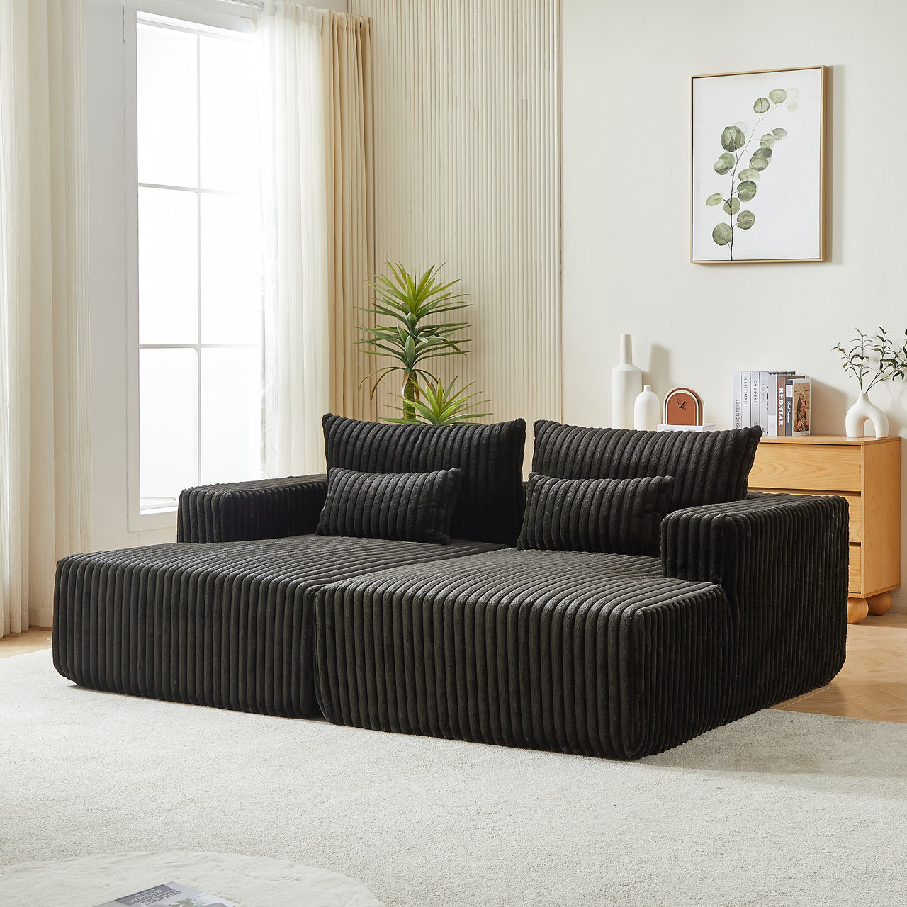 OPHELIA 87" Oversized Loveseat
