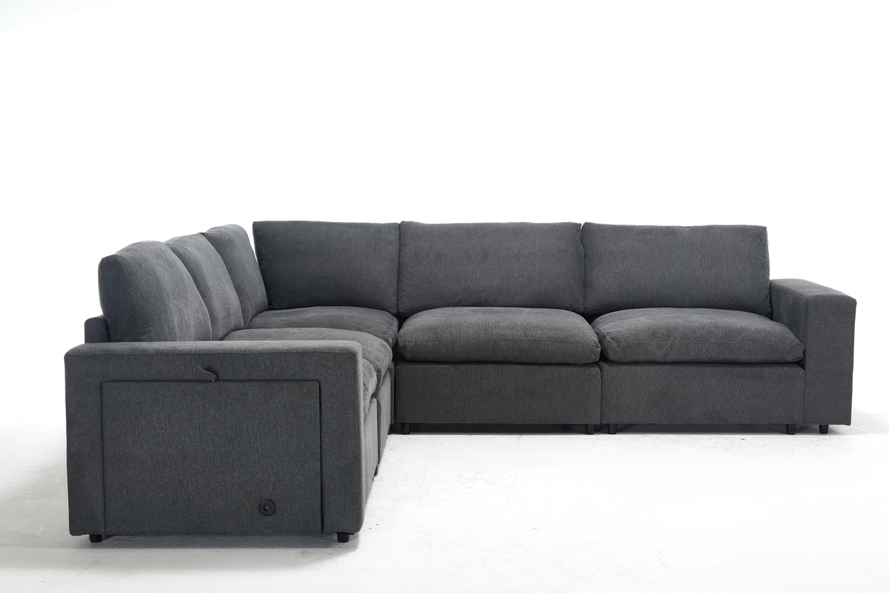 TOVRIX 141" Sectional Sofa