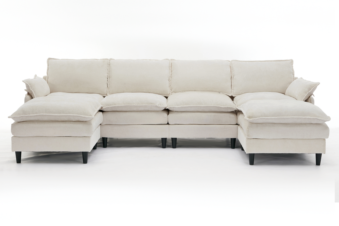 QUORVEX 121" Sectional Sofa
