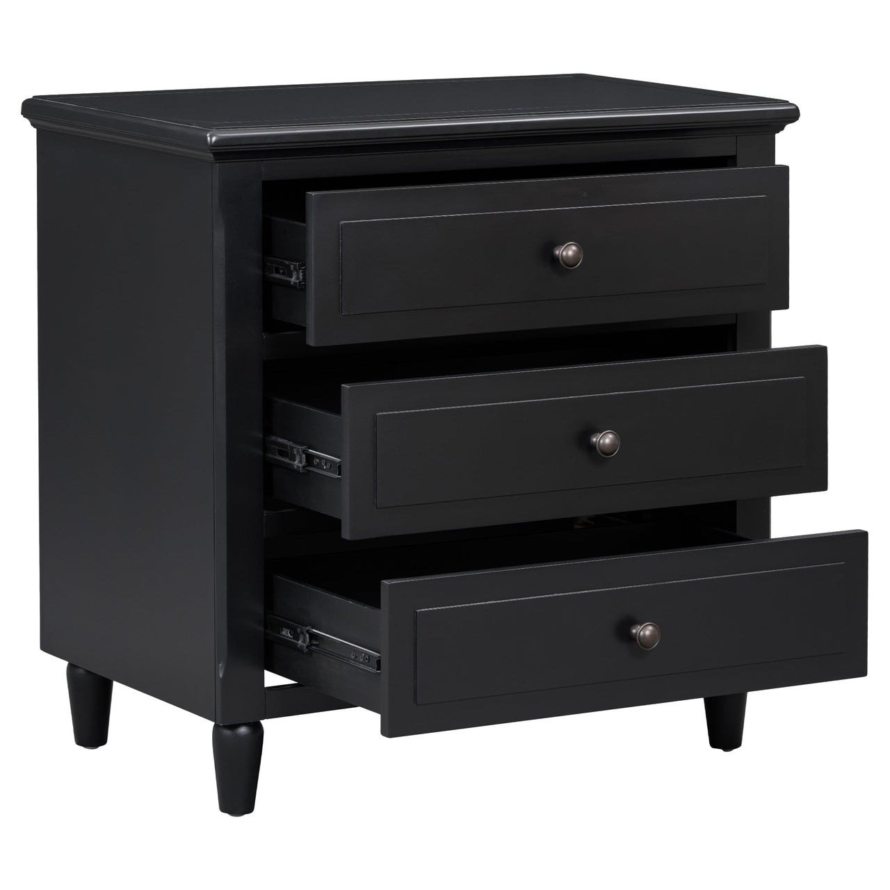 U_STYLE 3-Drawer Nightstand Storage Wood Cabinet (As Same As WF297663AAB)