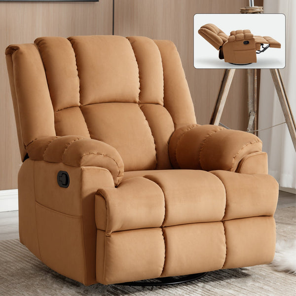ZENQUORA Cozy Swivel Recliner