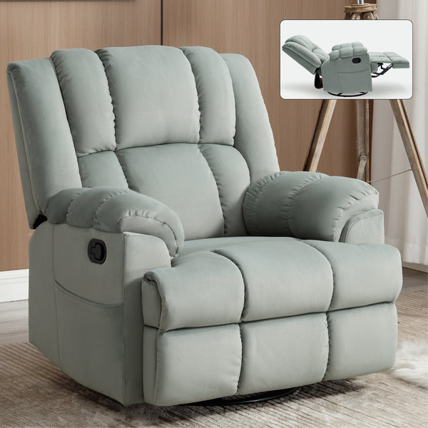 ZENQUORA Cozy Swivel Recliner