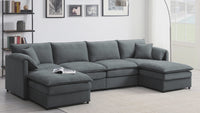 OPHYRA 134" Sectional Sofa