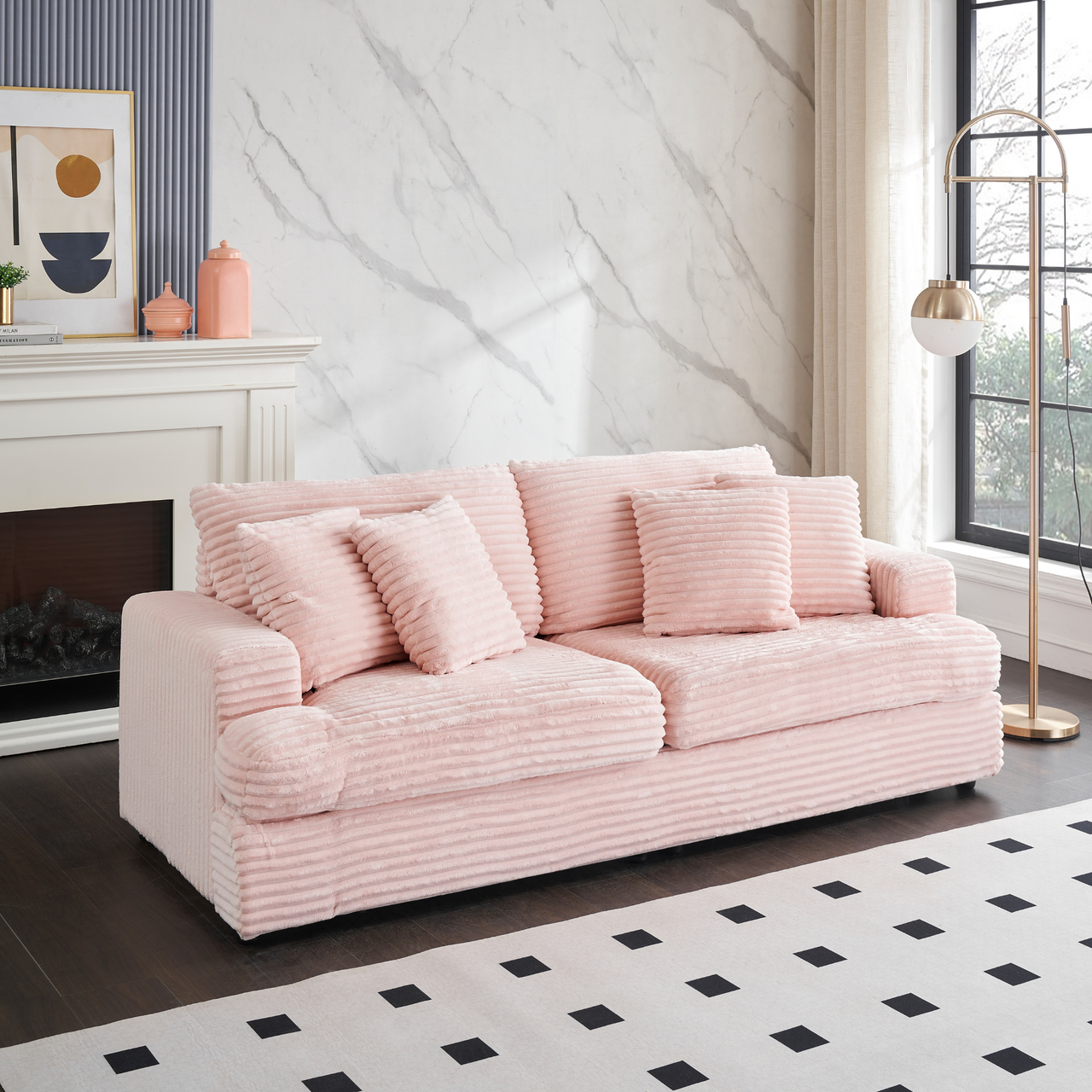 TRITON 80" Modern Sofa