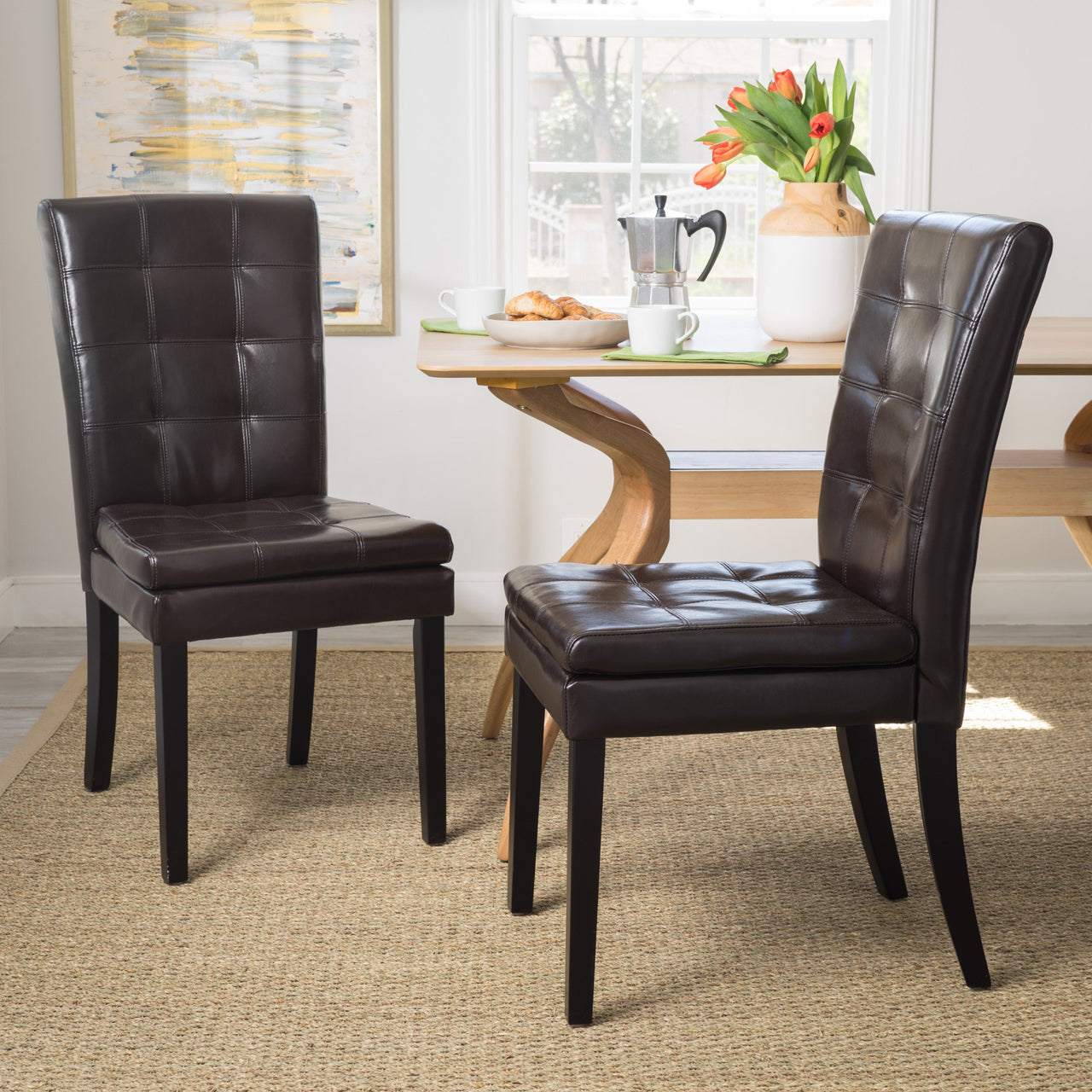 ZYLVENT 19" Dining Chair Set Of 2