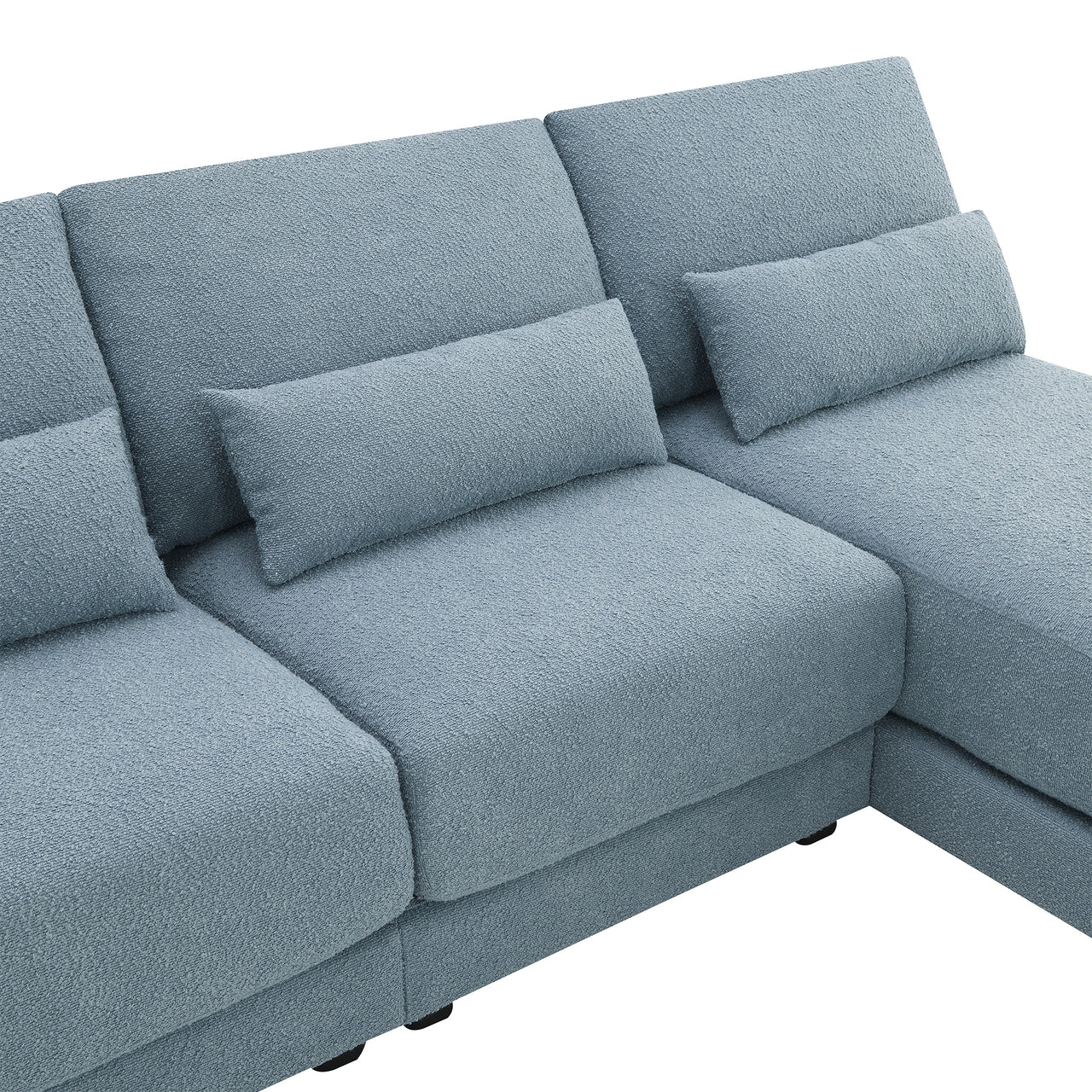 PAVEXA 120" Sectional Sofa