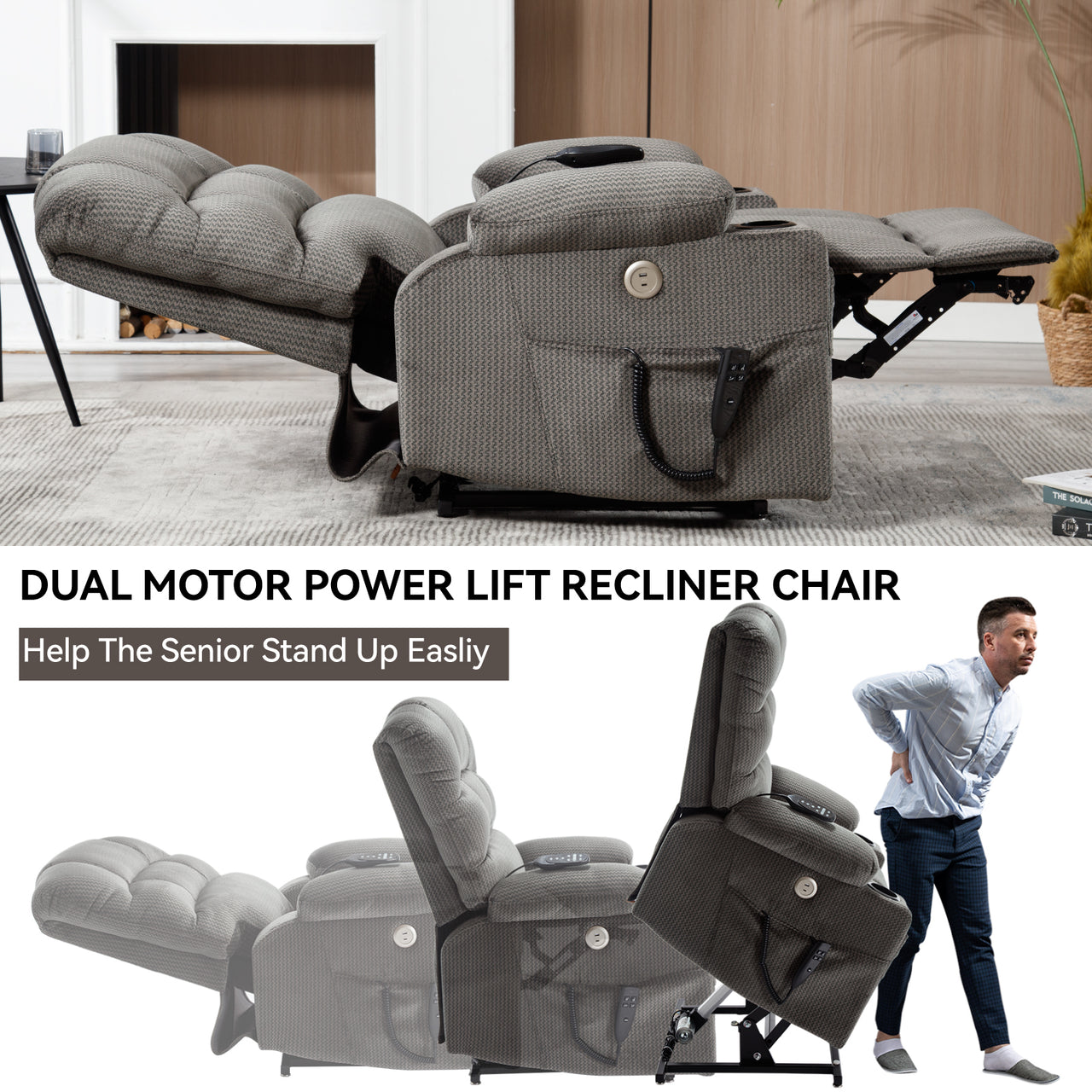 COZYLift Recliner with Heat Massage - 6602 L