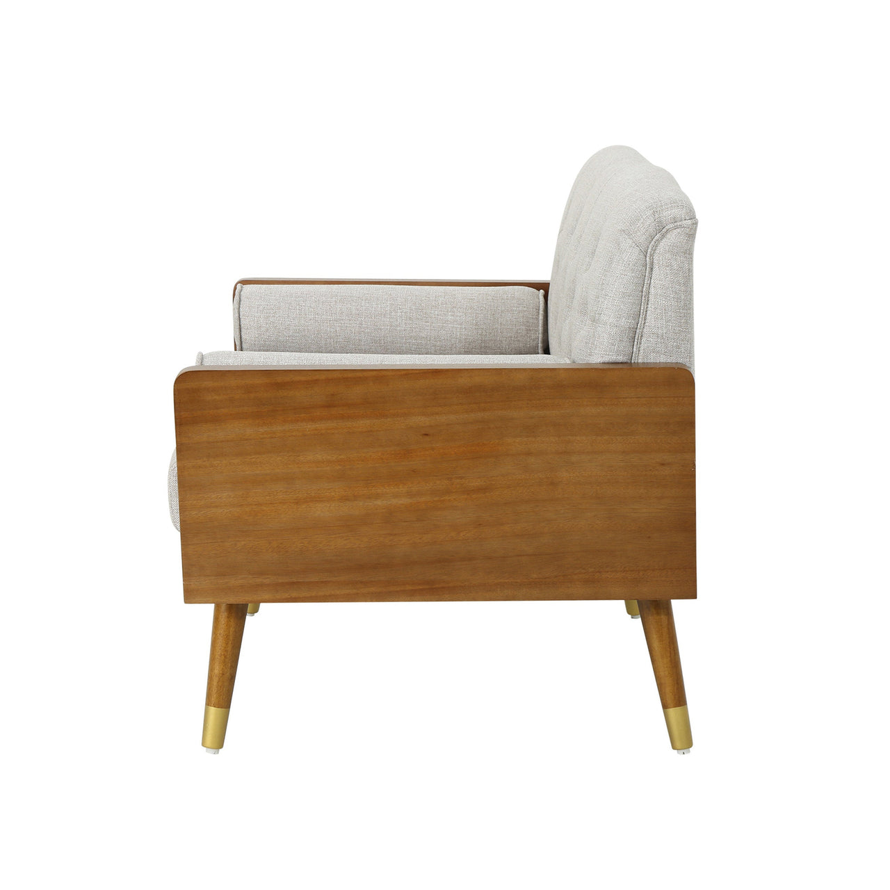 LYNVAROXA 38" Wood ArmChair