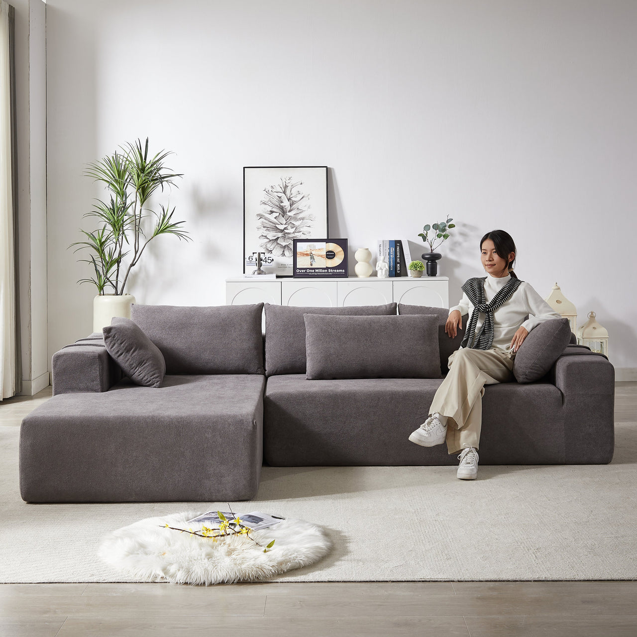 CYRUS 108" Sectional Sofa