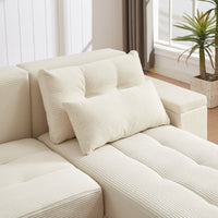 Thumbnail for ZINNIA Convertible 3 in 1 Sleeper Sofa